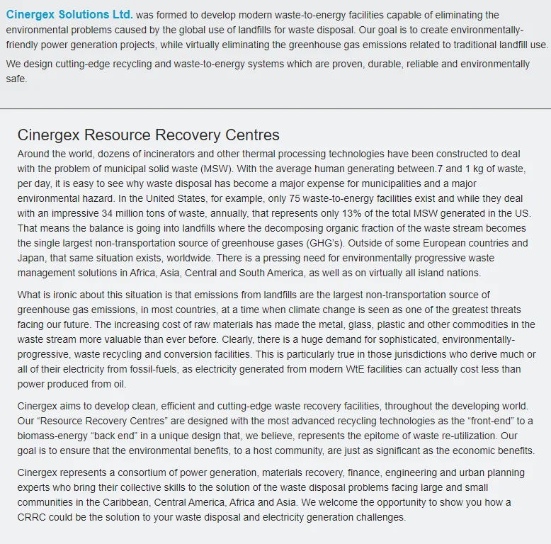 Cinergex Solutions Ltd.